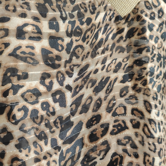 Mirror Image - Leopard Print Top Medium - NWT - Picture 8 of 10